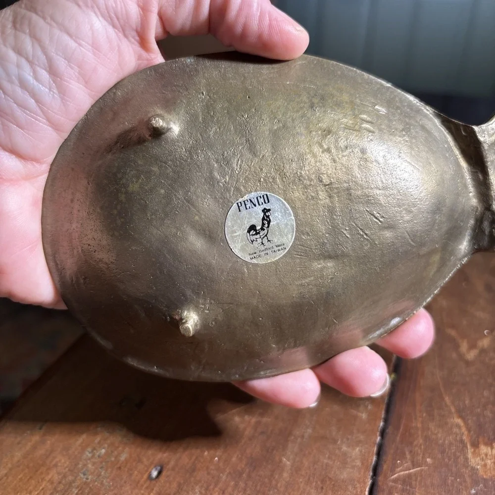 Vintage Penco Brass‎ Pineapple Candy/trinket Dish